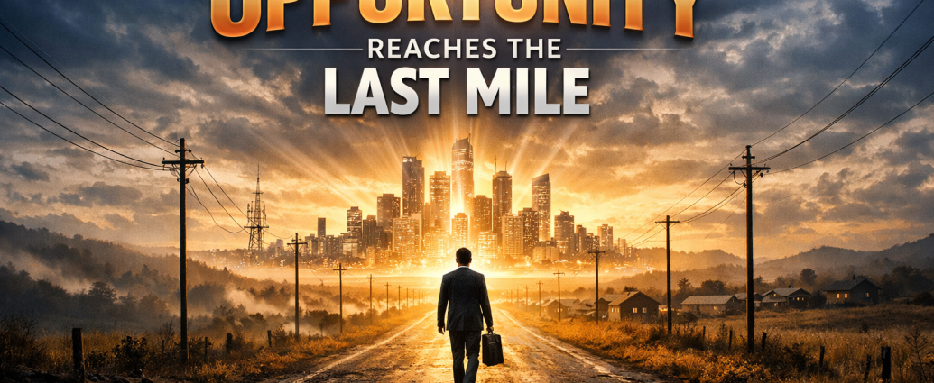 When Opportunity Reaches the Last Mile